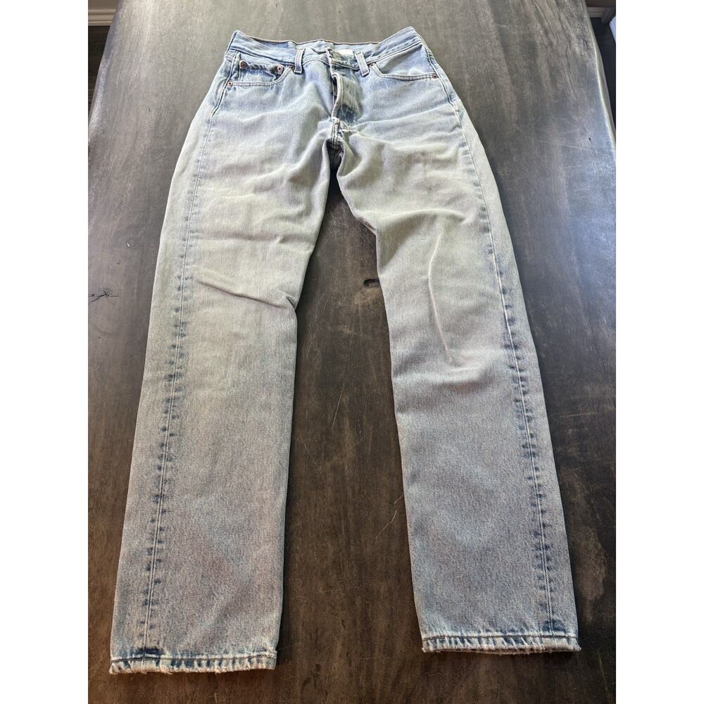 Vintage Levi's 501 Jeans size W30 L32 Made in Brazil 501-0193 Distressed Button - Picture 14 of 14